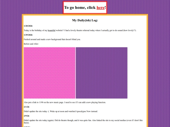 daily-log screenshot