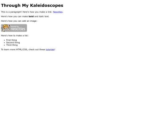 index screenshot