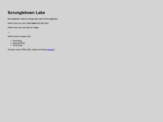 scrungletownlake screenshot