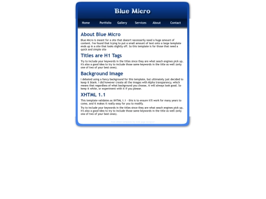index screenshot