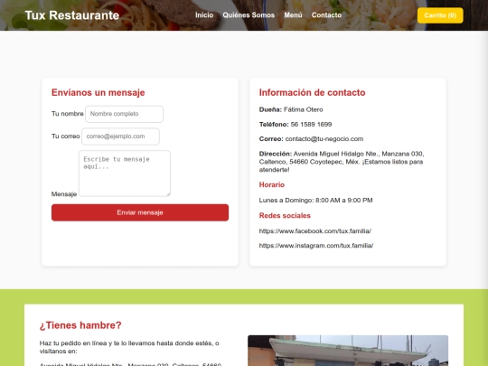 contacto screenshot