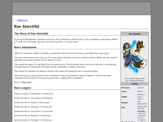 Rae_Starchild screenshot