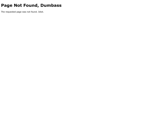 not_found screenshot