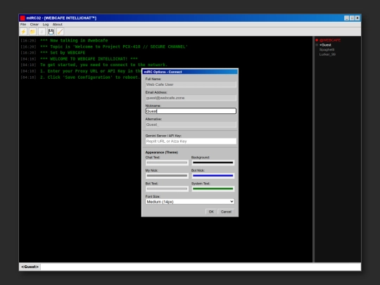 testbed/ic screenshot
