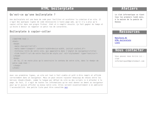 ressources/htmlboilerplate screenshot