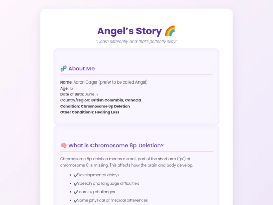 How my Disability and how it works screenshot