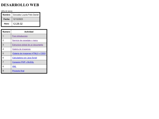 index screenshot