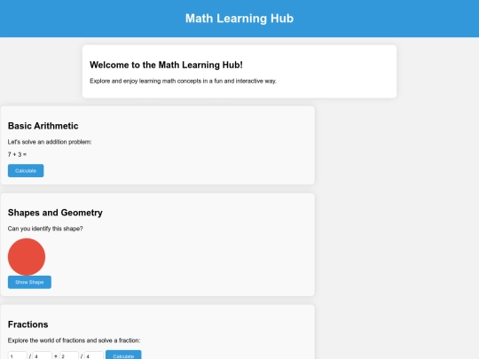 math screenshot