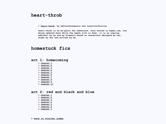 stories/homestuck screenshot