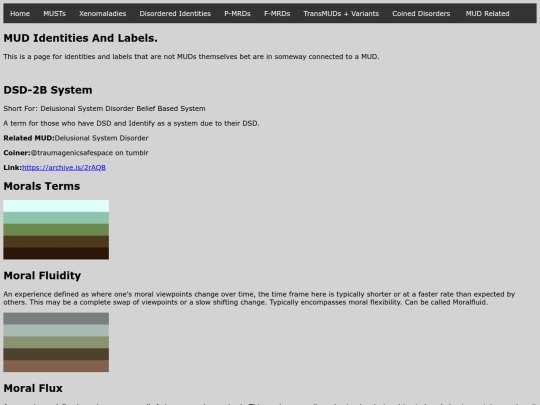 Identities screenshot
