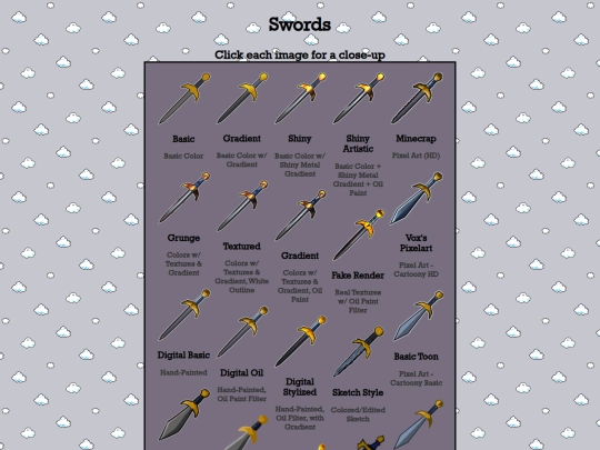 swords screenshot