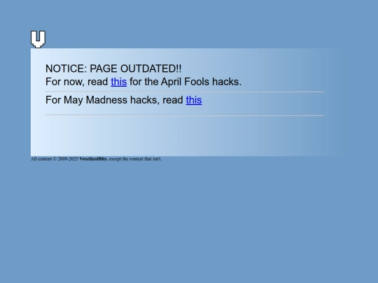 wiki/hacks screenshot
