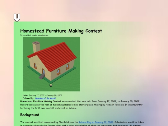 wiki/homestead screenshot