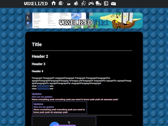 wiki/template screenshot