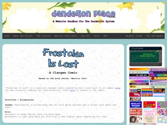 frostclandirectory screenshot