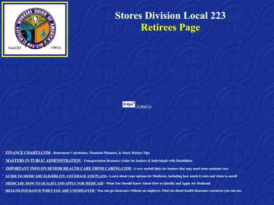 RETIREES screenshot