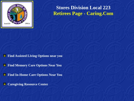 caregiving screenshot