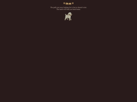 not_found screenshot