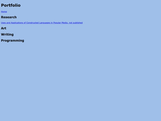 ProfessionalPortfolio screenshot