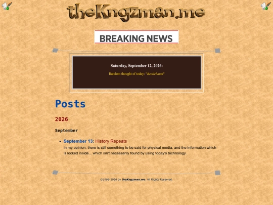 blog screenshot