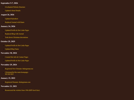 changelog screenshot