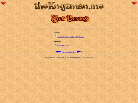 links screenshot
