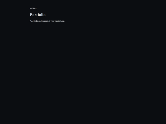 portfolio screenshot