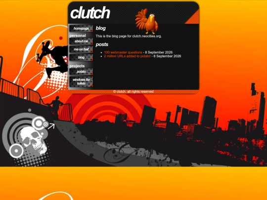blog screenshot