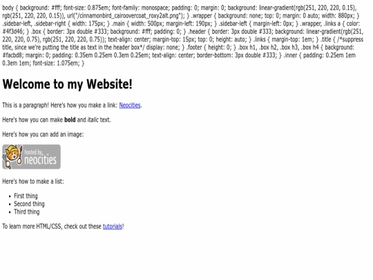 index screenshot