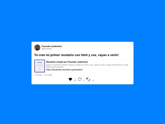 twitter card screenshot