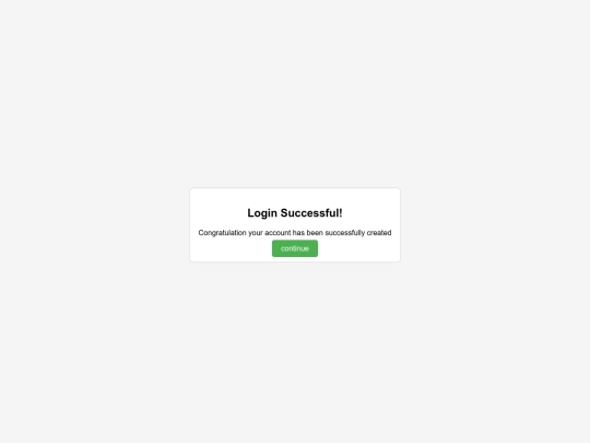 website/success screenshot