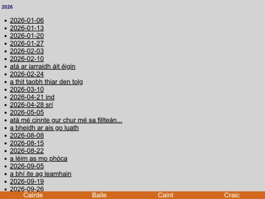 liosta_seinnliostai screenshot