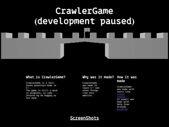 CrawlerGame screenshot
