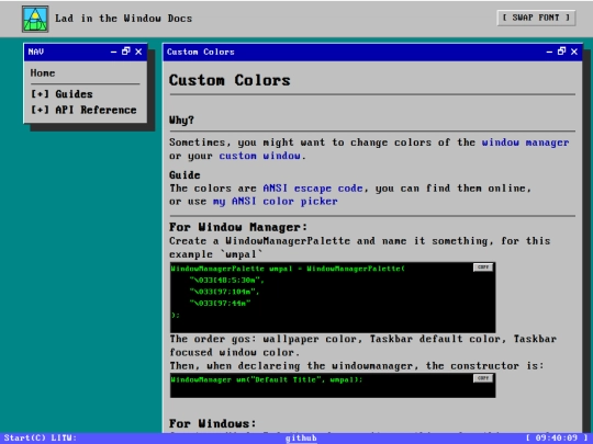 LITW/colors screenshot