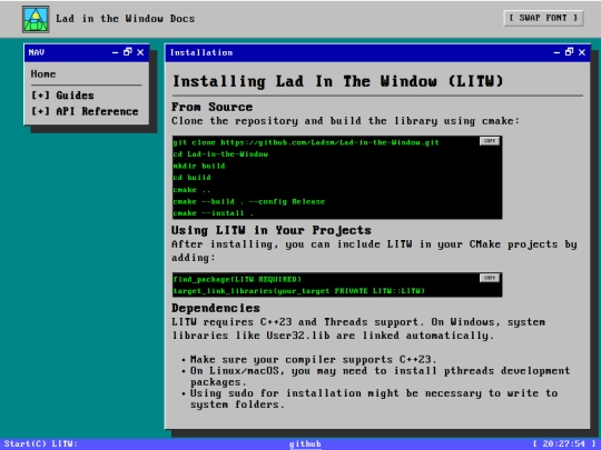 LITW/install screenshot