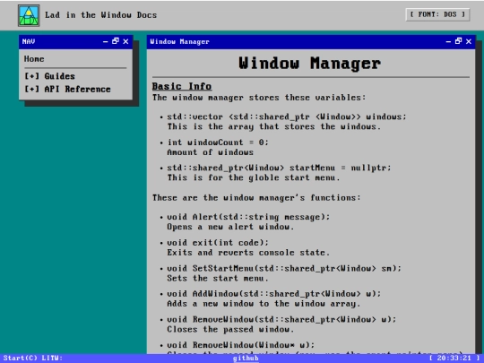 LITW/windowmanager screenshot
