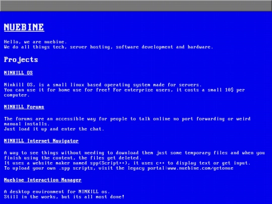 nuebine screenshot