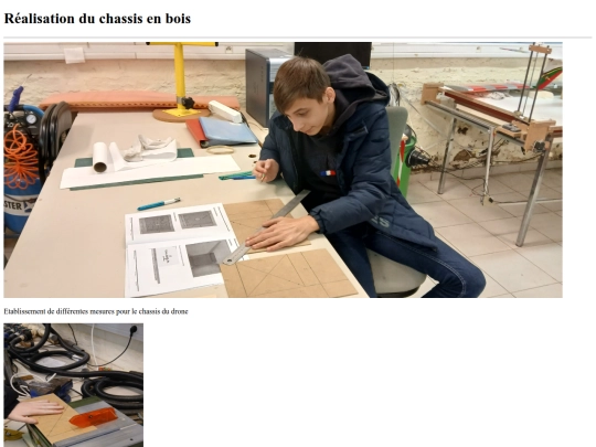 Réalisation du chassis screenshot