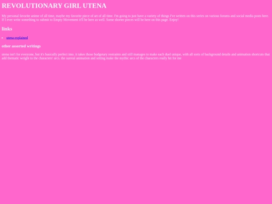 utena screenshot