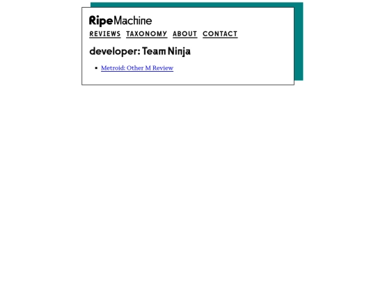 developer/team-ninja screenshot