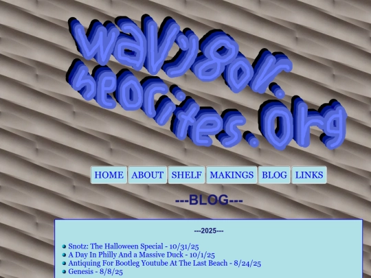 blog screenshot