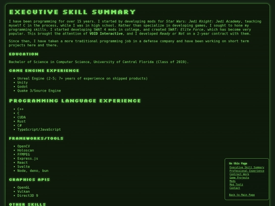 portfolio screenshot