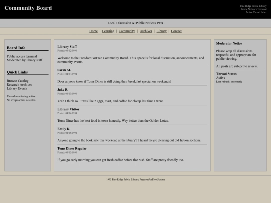 community screenshot