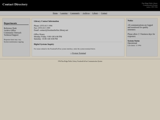 contact screenshot