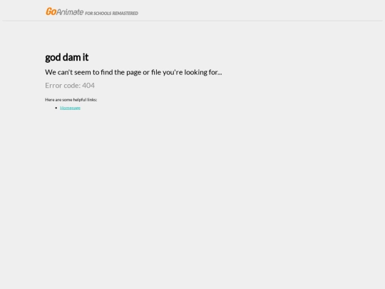not_found screenshot