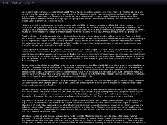 writing/testwritepage screenshot