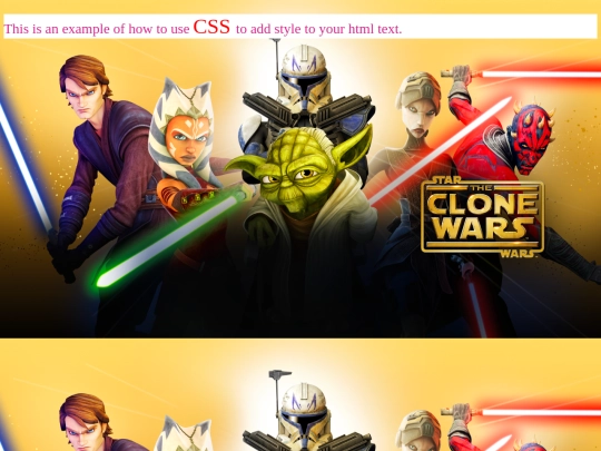 addingCSS screenshot