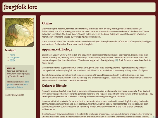bugfolk screenshot