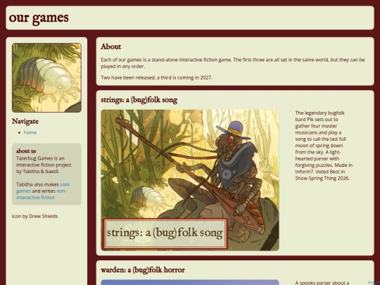 games screenshot