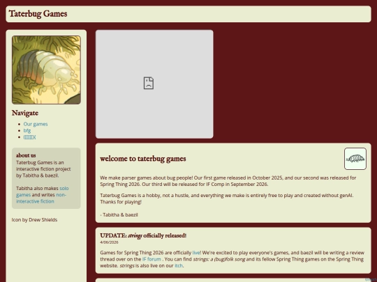 test screenshot